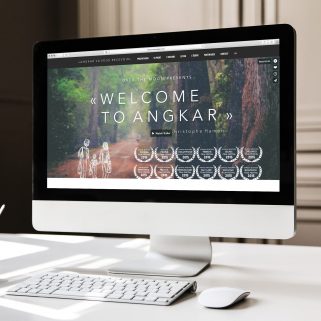 Site Welcome to Angkar par Antoine POHU - Graphiste Webdesigner Lille